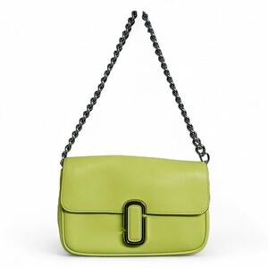 MARC JACOBS The J Marc Pistachio Green Leather‎ Chain Shoulder Bag